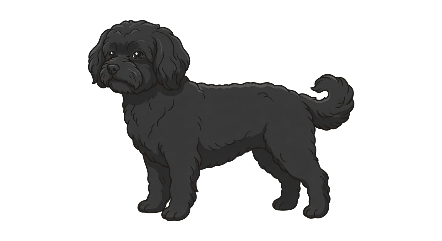 Illustration of a Black coat