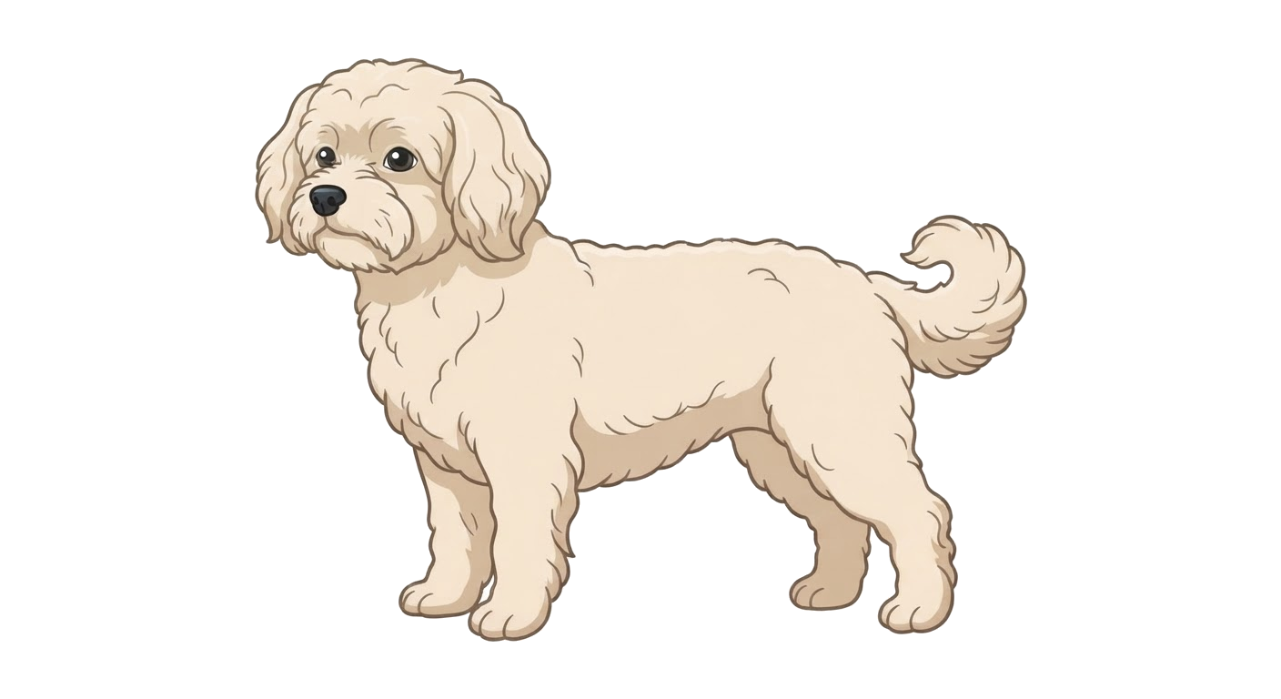 Illustration of a Cream coat