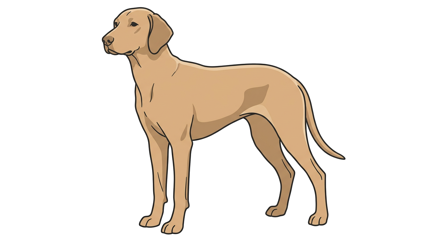 Segugio Maremmano illustration