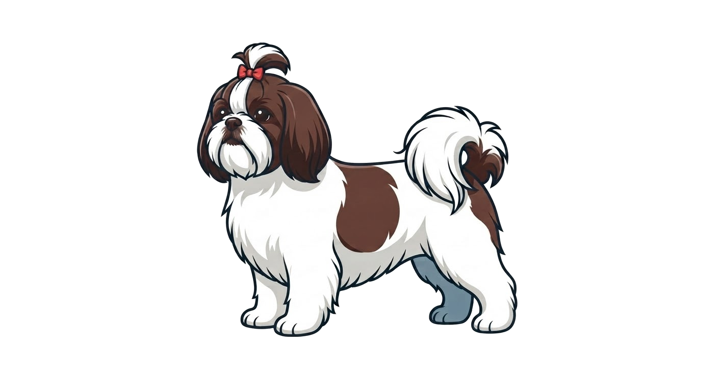 Illustration of a Liver and White coat