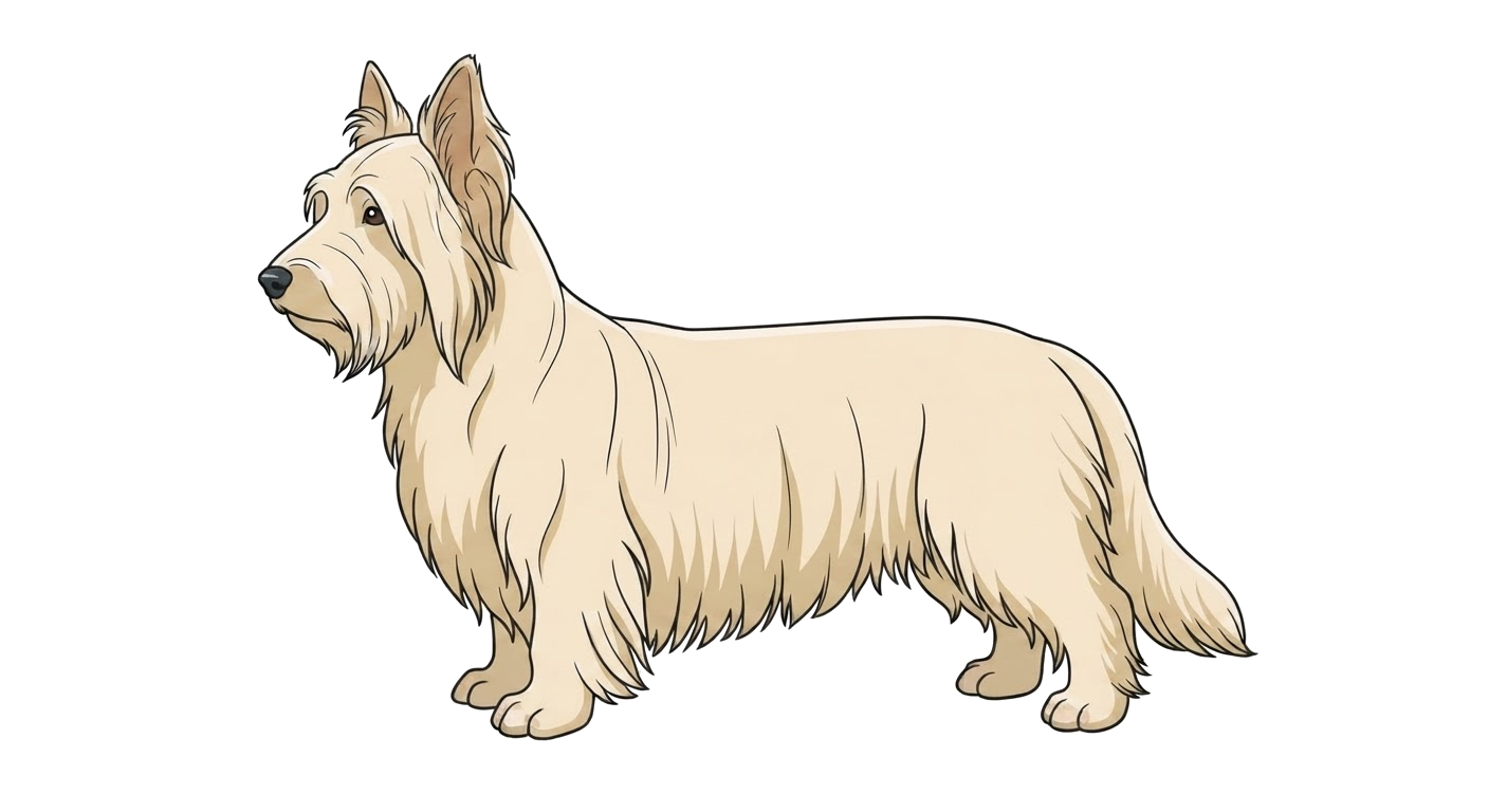 Illustration of a Cream coat