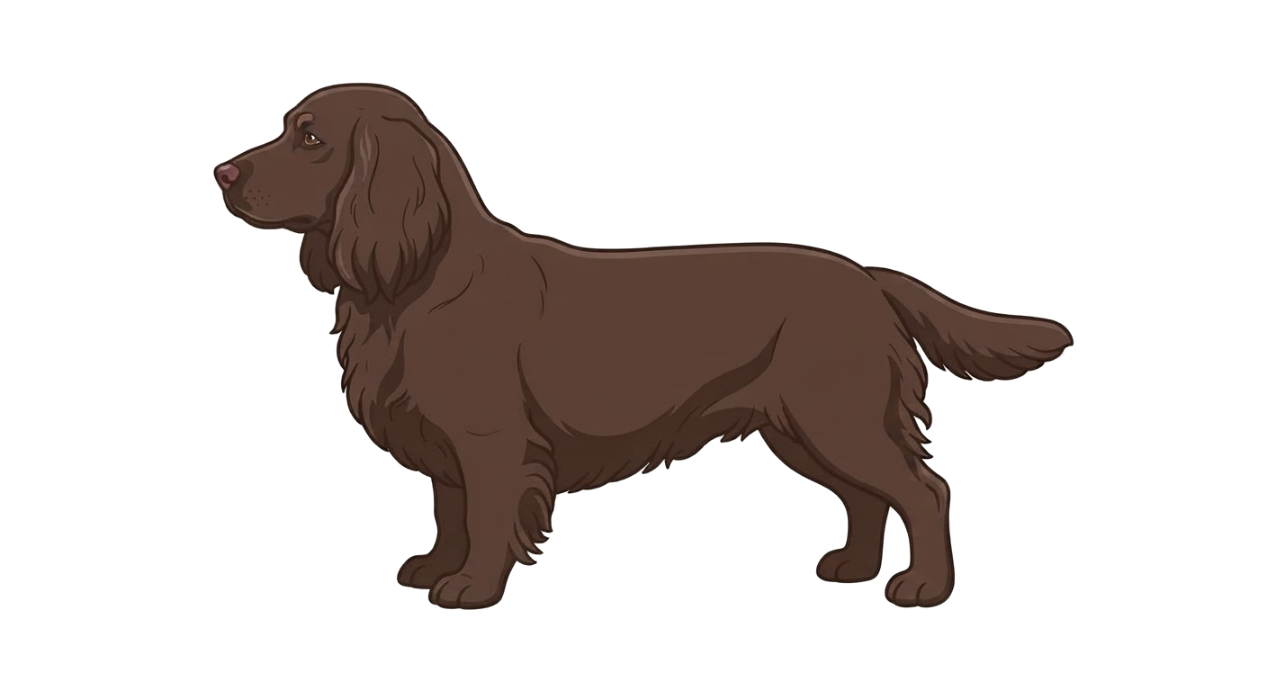Illustration of a Dark liver coat