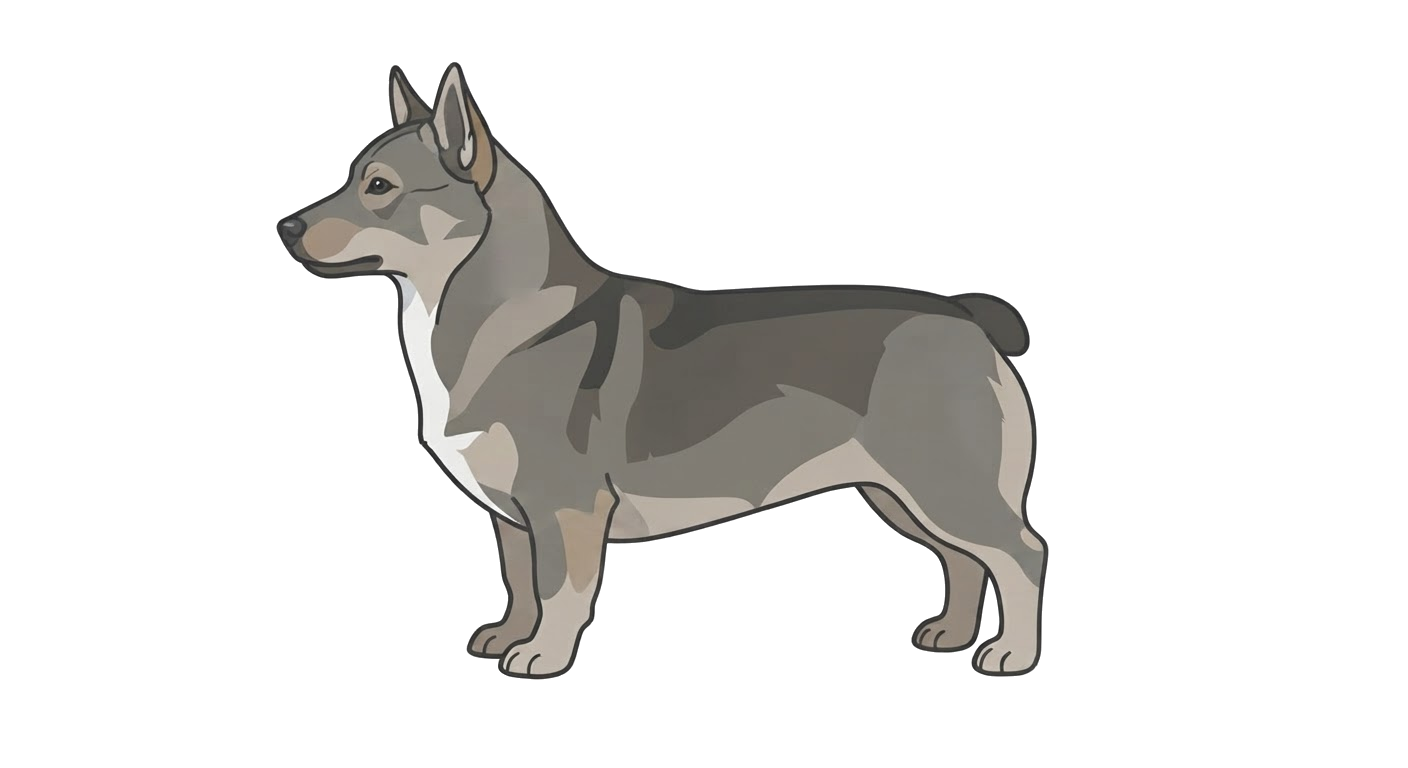 Illustration of a Grey coat