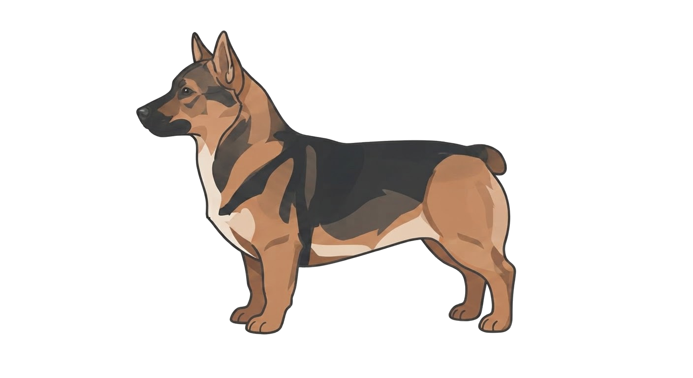 Illustration of a Harness marks coat