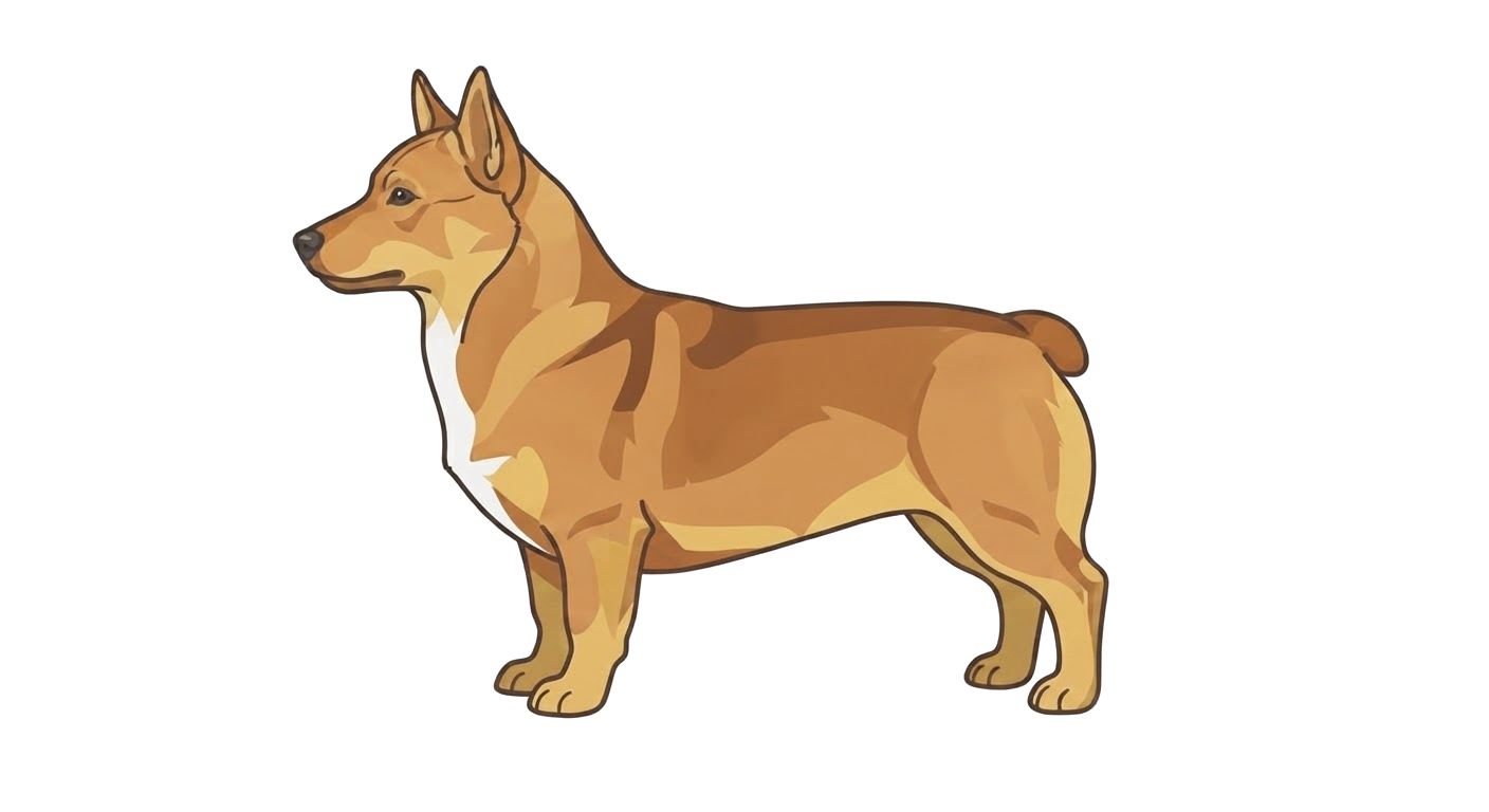 Illustration of a Reddish-yellow coat