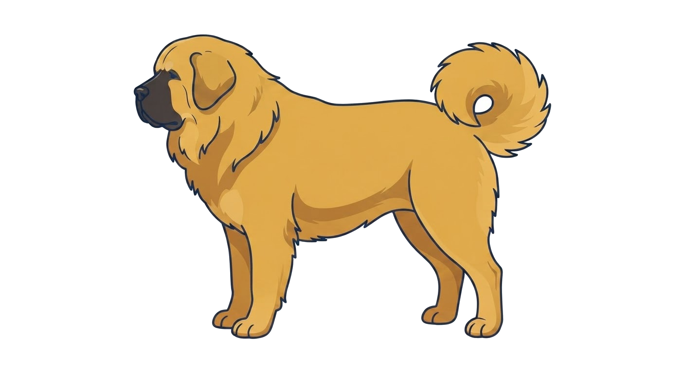 Illustration of a Gold coat