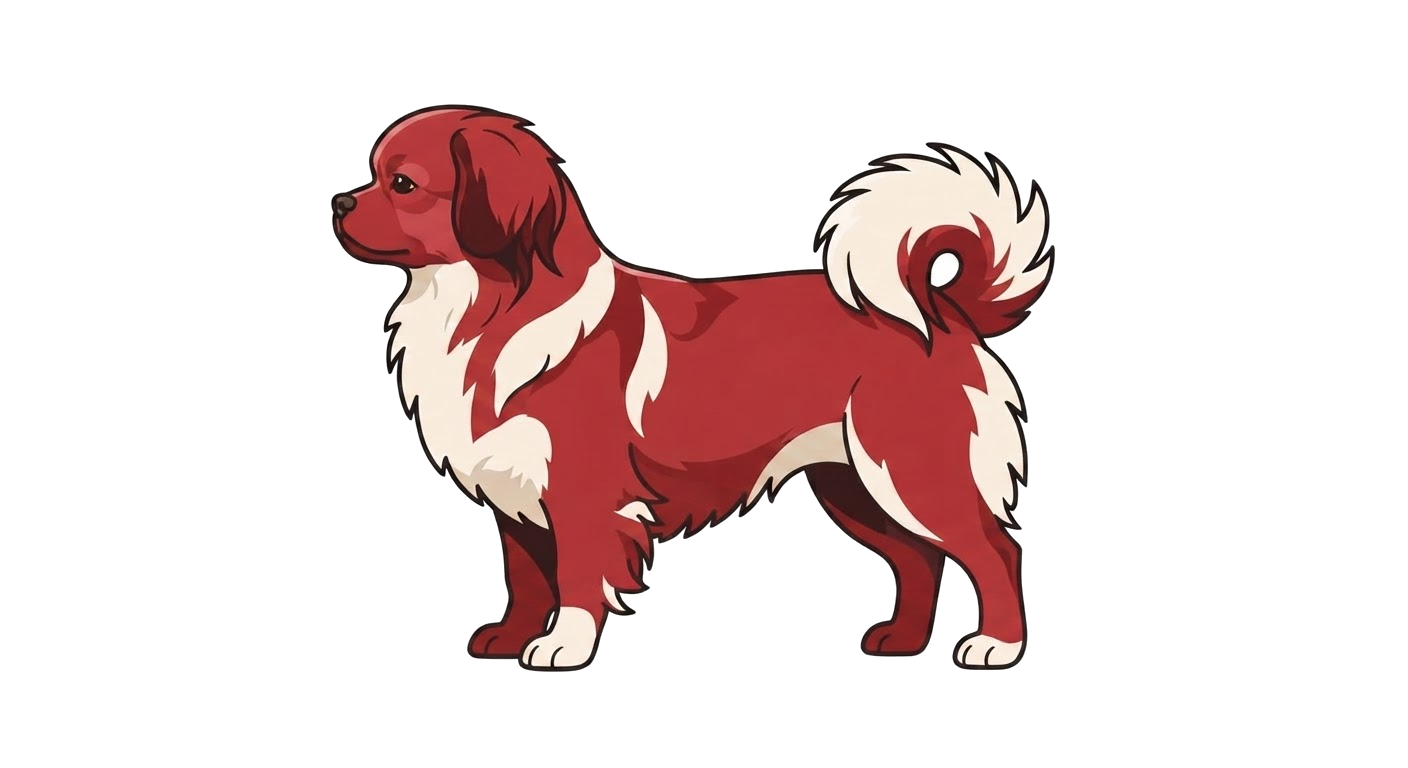 Illustration of a Red coat