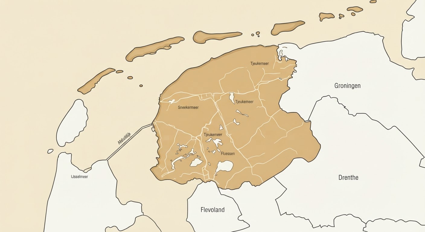 Illustrated map showing the origin of the Wetterhoun