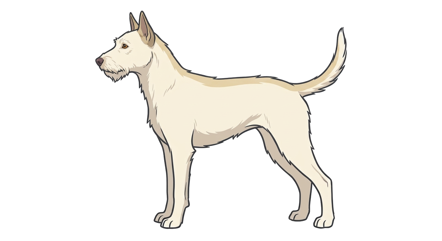 Illustration of a Cream White coat